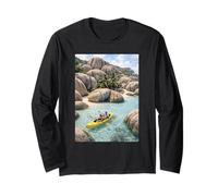 Golden Silence by The Water Long Sleeve T-Shirt