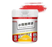 Golden Silk Matt Water-Based Floor Paint, 500 g Waterproof Paint, Quick-Drying Floor Coating, for Garage Floor Coating, Garage Door Paint, Roads, Motorways