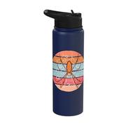 Golden Silk Spider Weaver Spider Web Stainless Steel Insulated Water Bottle