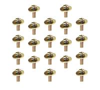 Golden Snare Drum Screws 20pcs Metal Replacement Wc906