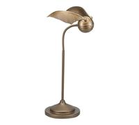 Golden Snitch Posable Desk Lamp - Officially Licensed Harry Potter Light for Bedside Table Reading, Flexible Neck, Gift for Home Office Decor | Paladone