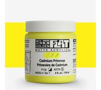 Golden : SoFlat : Matte Acrylic Paint : 118ml : Cadmium Primrose