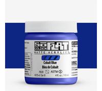 Golden : SoFlat : Matte Acrylic Paint : 118ml : Cobalt Blue