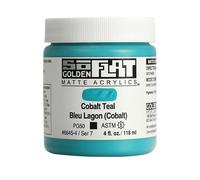 Golden : SoFlat : Matte Acrylic Paint : 118ml : Cobalt Teal