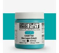 Golden : SoFlat : Matte Acrylic Paint : 118ml : Cobalt Teal