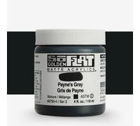 Golden : SoFlat : Matte Acrylic Paint : 118ml : Payne's Gray