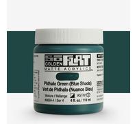 Golden : SoFlat : Matte Acrylic Paint : 118ml : Phthalo Green (Blue Shade)