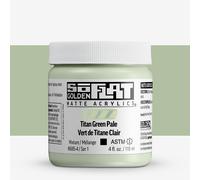 Golden : SoFlat : Matte Acrylic Paint : 118ml : Titan Green Pale