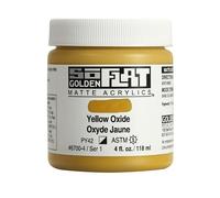 Golden : SoFlat : Matte Acrylic Paint : 118ml : Yellow Oxide