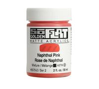 Golden SoFlat Matte Acrylic Paint, Naphthol Pink, 2 oz (59 ml) (6570-2)