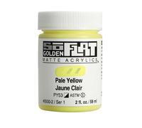 Golden : SoFlat : Matte Acrylic Paint : 59ml (2oz): Pale Yellow