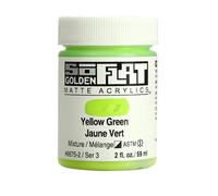 Golden : SoFlat : Matte Acrylic Paint : 59ml (2oz): Yellow Green