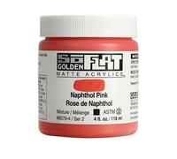 Golden : SoFlat : Matte Acrylic Paint : 118ml : Naphthol Pink