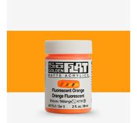 Golden : SoFlat : Matte Acrylic Paint : 59ml (2oz): Fluorescent Orange