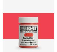 Golden SoFlat Matte Acrylic Paint, 2oz jar, Naphthol Pink (6570-2)