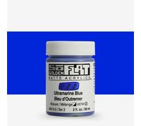 Golden SoFlat Matte Acrylic Paint, 2oz jar, Ultramarine Blue (6610-2)