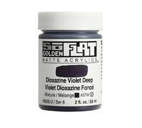 Golden : SoFlat : Matte Acrylic Paint : 59ml : Dioxazine Violet Deep