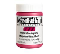 Golden : SoFlat : Matte Acrylic Paint : 59ml : Quinacridone Magenta