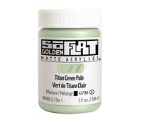 Golden : SoFlat : Matte Acrylic Paint : 59ml : Titan Green Pale