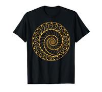 Golden Spiral Fibonacci Sequence Geometry Lover Mathematics T-Shirt