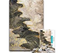 Golden Spiral Harmony Jigsaw Puzzle 1000pcs (70x50cm) Gift for Adults | Choose a jigsaw challenge for adults on winter nights for patient puzzling.