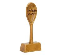 Golden Spoon Trophy, Small Resin Bake Off Award for Cooking and Baking Competition, Sports Tournament, 6 x 16 x 2.5 cm