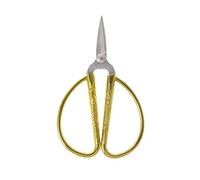 Golden Stainless Steel Scissors with Beautiful Chinese Dragon Pattern Handle for Household Sewing Art Craft Yard Garden Tools