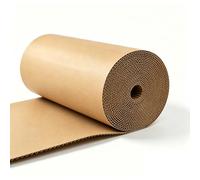 Golden State Art Corrugated Cardboard Roll 12x394 Inches Corrugated Paper