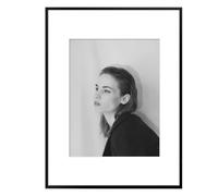 Golden State Art, Metal Wall Photo Frame Collection, Aluminum Black Photo Frame with Real Glass (12X16)