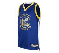 Golden State Warriors 2023/24 Icon Edition Older Kids' Nike NBA Swingman Jersey - Blue - Polyester S