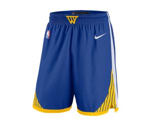Golden State Warriors 2024/25 Swingman Icon Edition Men's Nike Dri-FIT NBA Replica Shorts - Blue - Polyester L