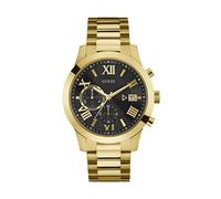 Golden Steel Quartz Analog Watch, male, Guess, Watches, Yellow, ONE SIZE, Accessories ONE SIZE