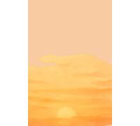 Golden Sunset Notebook | The Serenity Collection: Warm light, soft reflections - journal your gratitude and daily glow. | 90 Lined Pages | 6" x 9"