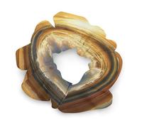 Golden Sunset Over The Ocean Women's Hair Ties Elastic Scrunchies Silk Like Scrunchy Accessories for Sleep