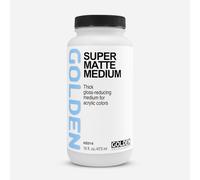 Golden Acrylic Super Loaded Matte Medium 16 oz Jar