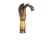 Golden Swan Basin Faucet for Bathroom Vessel Sink Hot and Cold Water Mixer Tap 12 Types Kitchen Sink Mixer Tap(C Tall)