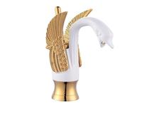 Golden Swan Basin Faucet for Bathroom Vessel Sink Hot and Cold Water Mixer Tap 12 Types Kitchen Sink Mixer Tap(E Short)