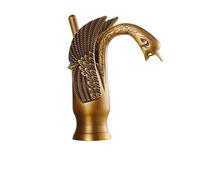 Golden Swan Basin Faucet for Bathroom Vessel Sink Hot and Cold Water Mixer Tap 12 Types Kitchen Sink Mixer Tap(C Short)