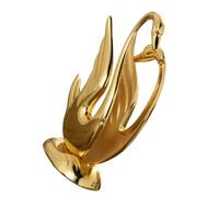 Golden Swan Shape Napkin Holder Iron Decorative Stand | Table Napkins and Paper Towels, Steady Countertop Storage, European Retro Style Display