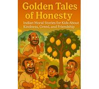 Golden Tales of Honesty:Indian Moral Stories for Kids About Kindness, Greed, and Friendship: “Three Heartwarming Village Tales That Teach Honesty, Kindness, and Sharing.” Age-3-12