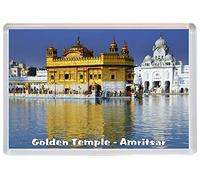 Golden Temple - Amritsar - India - Fridge Magnet 96 x 67 mm Jumbo Size BBSM1662