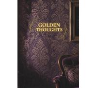 Golden Thoughts Notebook: 300-Page Lined Notebook, A4 Size (8.27" x 11.69"), Elegant Soft Cover Journal for Notes and Reflections