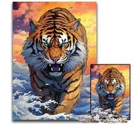 Golden Tiger 1000Piece Jigsaw Puzzle Puzzles for Adults BrainChallenging DIY Decorative Game Family Interactive Toy 1000 PCS(75x50cm)
