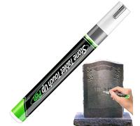Golden Tombstone Marker Pen for Restoring Faded Grave Inscriptions, Waterproof Stone Touch up Pen, Grave Lettering Coloring Paint Pens, Quick-Dry Fade-Resistant