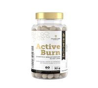 Golden Tree Active Burn - Green Tea Capsules with Vitamin C, Vitamin B6, Zinc, Chromium and Black Pepper Extract - 60 Vegetarian Capsules