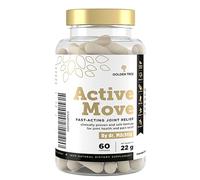 Golden Tree Active Move - Natural Joint Care Supplement Improves Joint Flexibility & Mobility and Relieves Joint Pain - Boswellia, Hyaluronic Acid, Belinal, Vitamin C, Manganese, Copper, Black Pepper