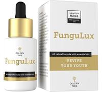 Golden Tree FunguLux - Natural Fungal Nail Treatment for Toenails Extra Strong Transparent Fungal Nail Treatment Gel for Men and Women with Essential Oils for Effective Anti-Fungal Nail Treatment
