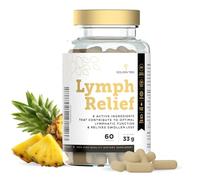 Golden Tree Lymph Relief - Lymphatic Support Capsules, 60 Count