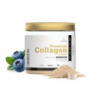 Golden Tree Premium Collagen Complex - Collagen Peptides with Types I, III, V and X 4.3 g Collagen per Dose with MSM, Vitamin C and Silica - Collagen Powder with Blueberry Favour and No Added Sugar