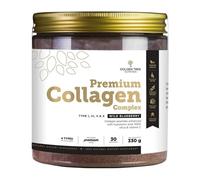 Golden Tree Premium Collagen Complex - Collagen Peptides with Types I, III, V and X 4.3 g Collagen per Dose with MSM, Vitamin C and Silica - Collagen Powder with Blueberry Favour and No Added Sugar